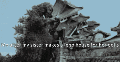 Godzilla Destruction GIF