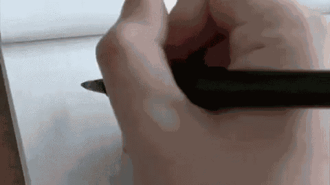 Goeyvaerts Hand Writing GIF