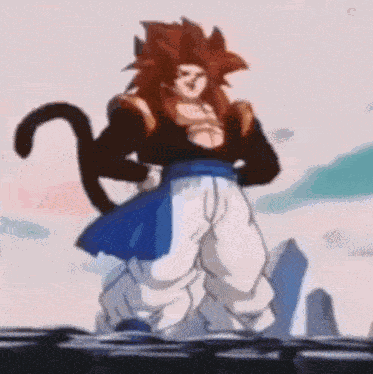 Gogeta Dragon Ball GIF