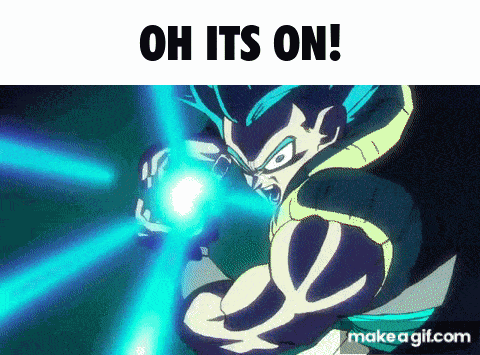 Gogeta Dragon Ball GIF