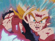 Gohan Derrota Cell GIF