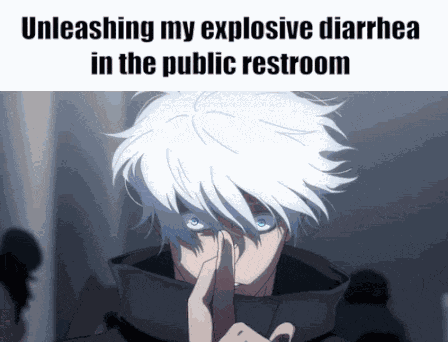 Gojo Explosive Diarrhea GIF
