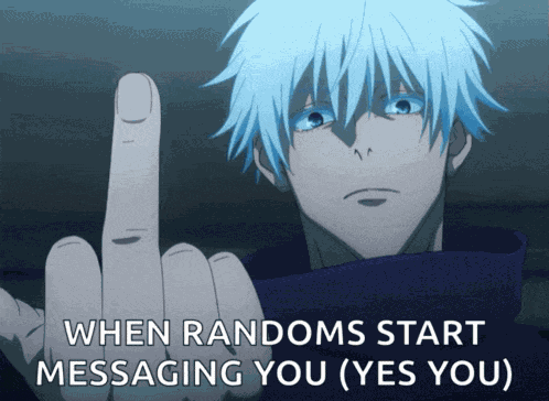 Gojo Middle Finger Gif Meme