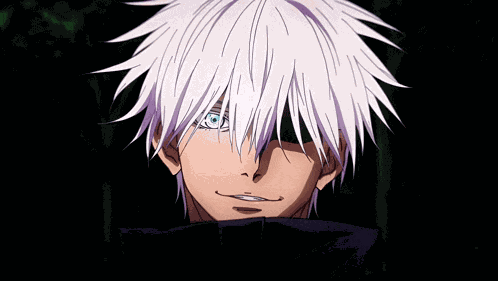 Gojo Stare GIF