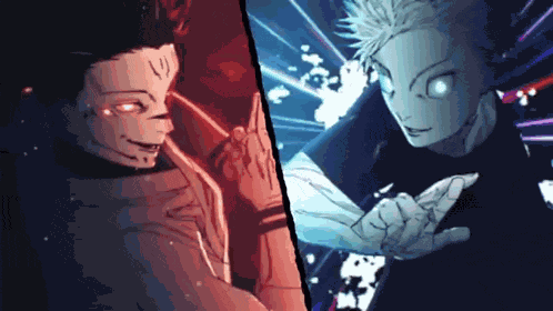 Gojo Vs Sukuna GIF