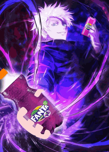 Gojo With Fanta Gojo With Royal Meme