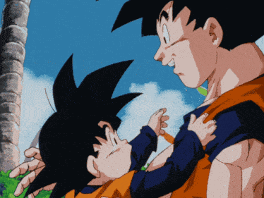 Goku And Goten Dragon Ball GIF