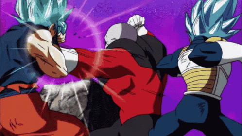 Goku And Vegeta GIF