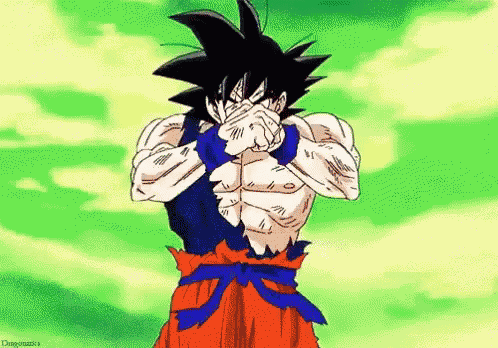 Goku Angry Angry Goku GIF