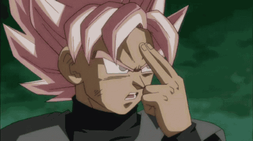 Goku Black Fight GIF
