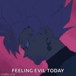Goku Black Smile GIF