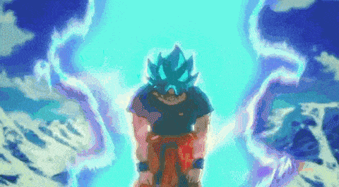 Goku Blue GIF