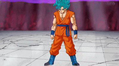 Goku Blue Kaioken GIF