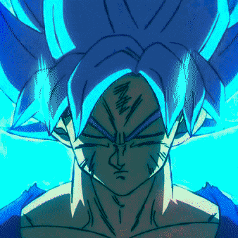 Goku Blue GIF