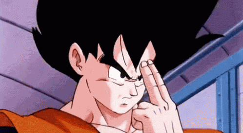 Goku Bye GIF