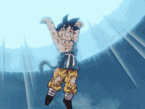 Goku Genkidama GIF