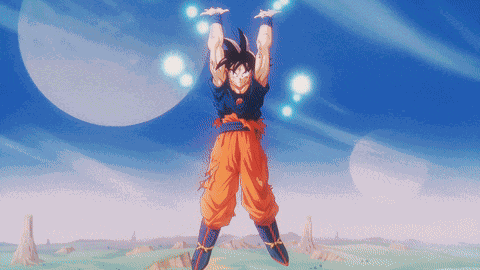 Goku Genkidama GIF