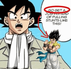 Goku Gogeta Meme
