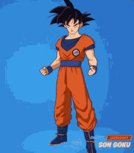 Goku Griddy GIF