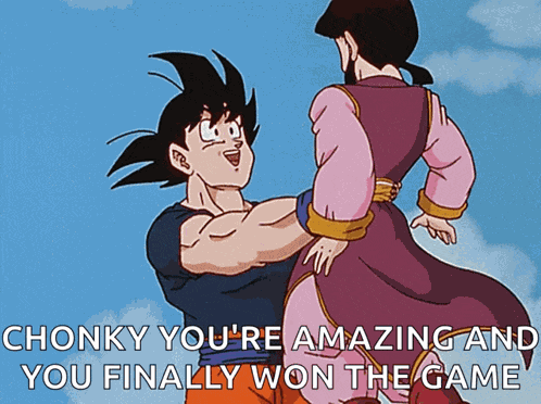 Goku Happy GIF
