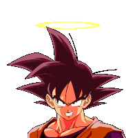 Goku Kaio Ken Sticker