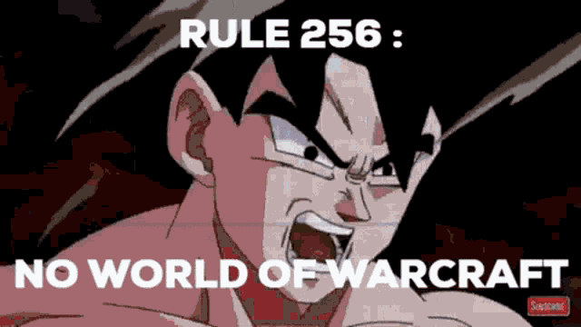 Goku Rule No Wow GIF