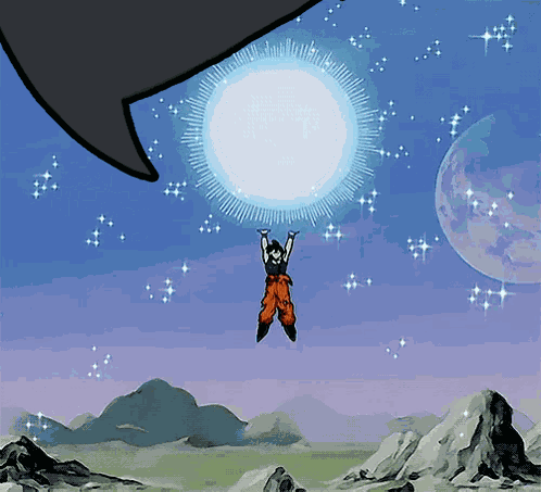 Goku Speech Bubble Dbz Speech Bubble GIF