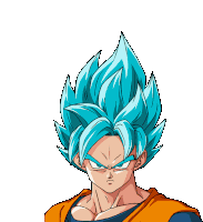 Goku Super Saiyan Blue Sticker