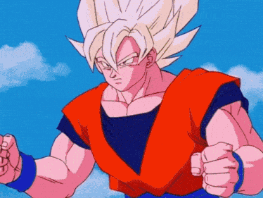 Goku Vs Cell Super Saiyan GIF