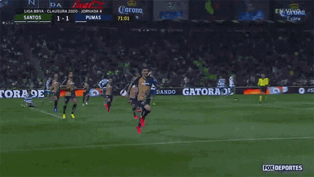 Gol Pumas GIF