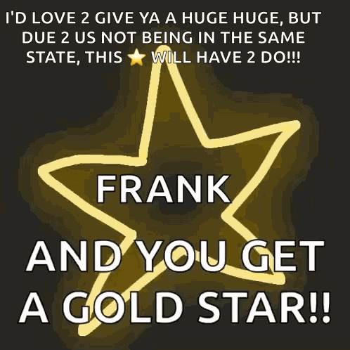 Gold Star Good Job GIF