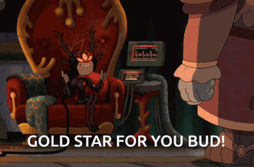 Gold Star Marcy Wu GIF