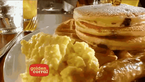 Golden Corral Breakfast GIF