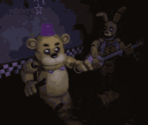 Golden Freddy Dançando GIF