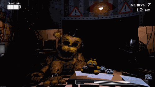 Golden Freddy Golden Freddy Fnaf GIF