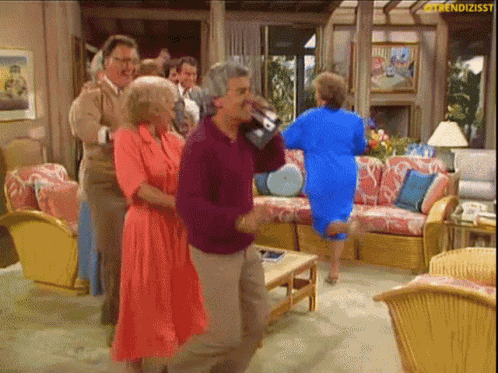 Golden Girls Konga GIF