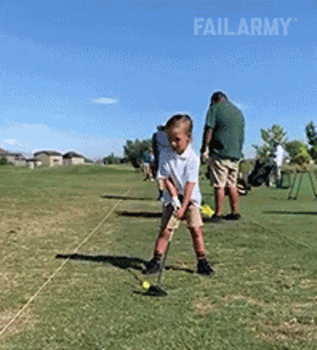 Golf Fail Failarmy GIF