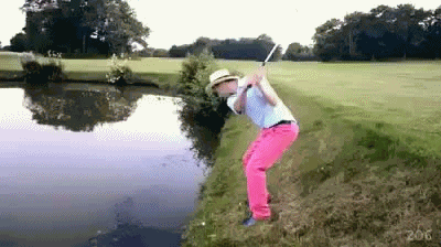 Golf Swing Funny Golf GIF