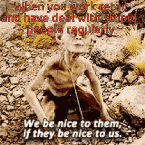 Gollum Retail GIF