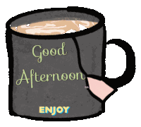 Good Afternoon Sticker