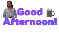 Good Afternoon Sticker