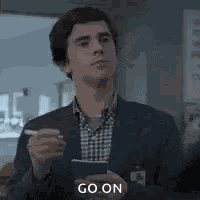 Good Doctor Note Taking GIF