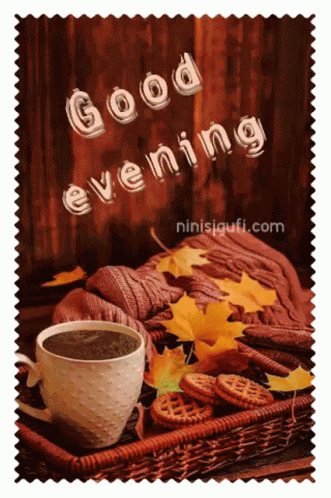 Good Evening Coffee GIF