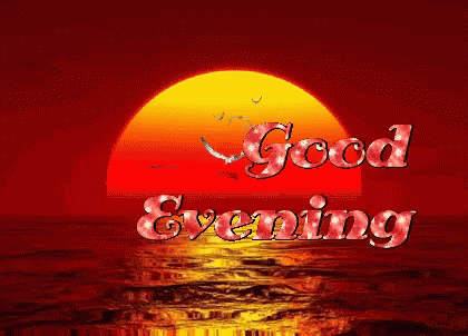 Good Evening Sunset GIF