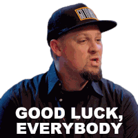 Good Luck Everybody Joel Madden Sticker