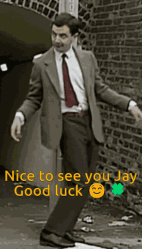Good Luck Jay Hi Jay GIF