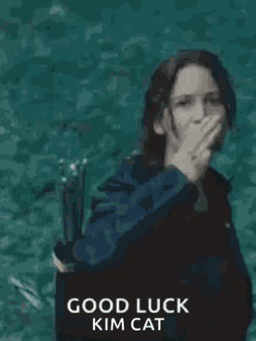 Good Luck Three Finger Salute GIF