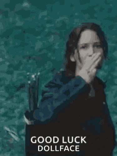 Good Luck Three Finger Salute GIF