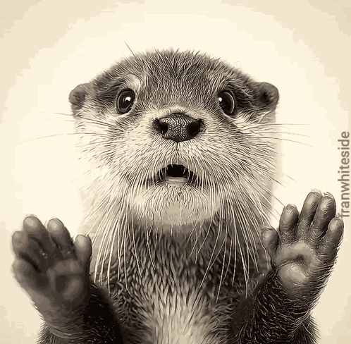 Good Morning Baby Otter GIF