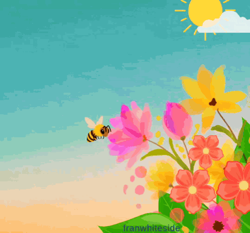 Good Morning Bird And Bee GIF